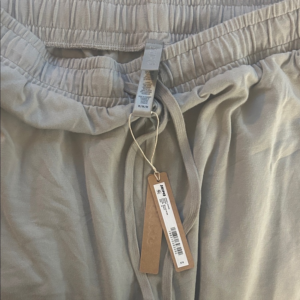 SKIMS Light Gray Jersey Lounge Jogger Pants- Men's - Picture 5 of 14